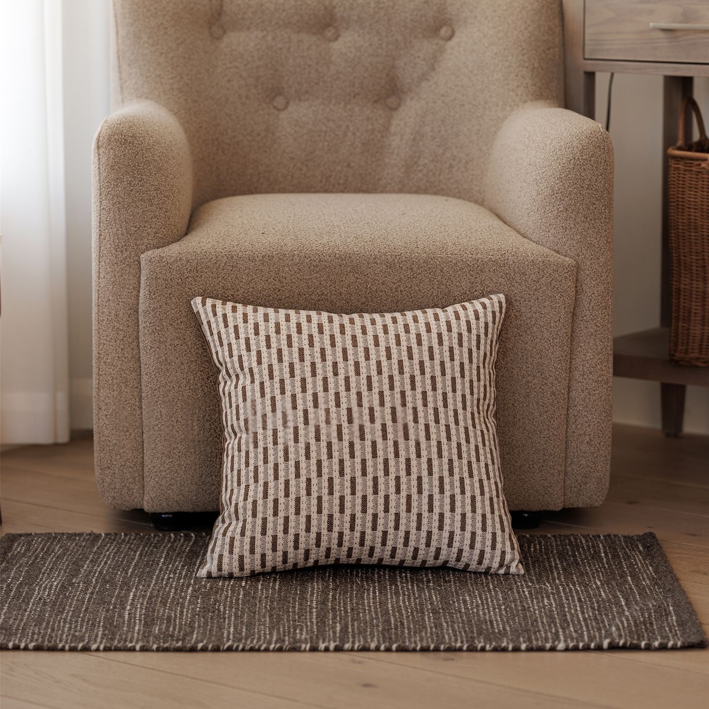 Jacquard Throw Pillow Cover, picture 3 of 7