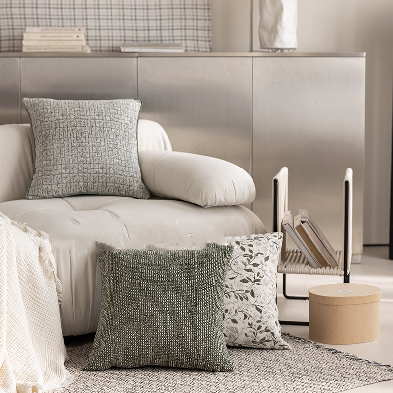 Nordic-style Minimalist Solid-color Pillowcase Series