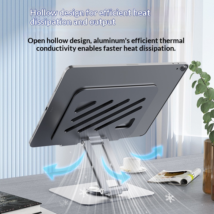 Patent Holder Of A Foldable Rotatable Tablet Stand 13