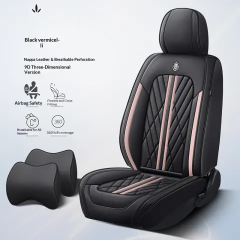 Fully Enveloping Leather Car Seat Cushion New Model