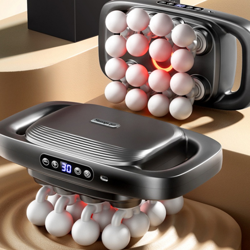 16-head Waist And Back Massager For Home Use