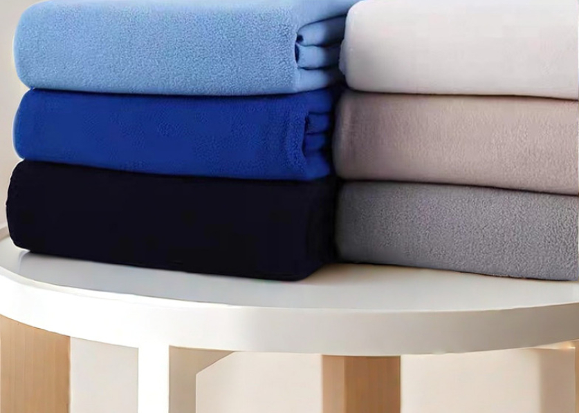 Household Fleece Double-Sided Outdoor Blanket