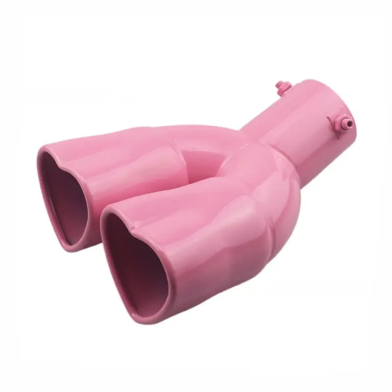 Thickened Stainless Steel Heart-Shaped Exhaust Muffler
