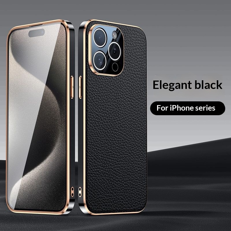 New High End Genuine Leather Phone Case Full Body Drop Proof Design 5