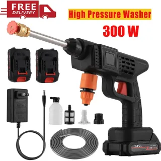 Portable Wireless Self-priming Mini Car Wash Water Gun