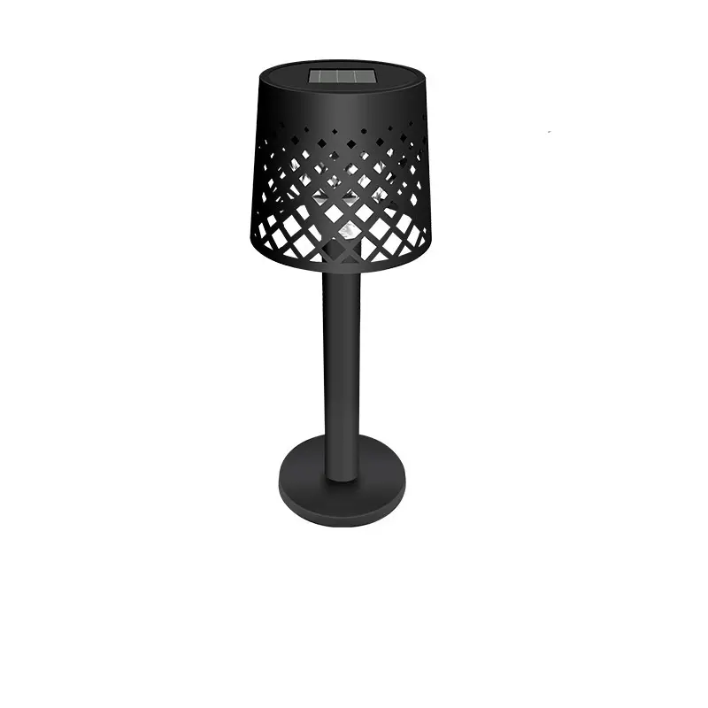 Outdoor Solar-Powered Light And Shadow Lamp