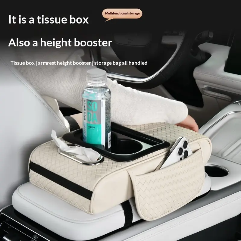 Multifunctional Four-in-One Armrest Height-Adjusting Pad