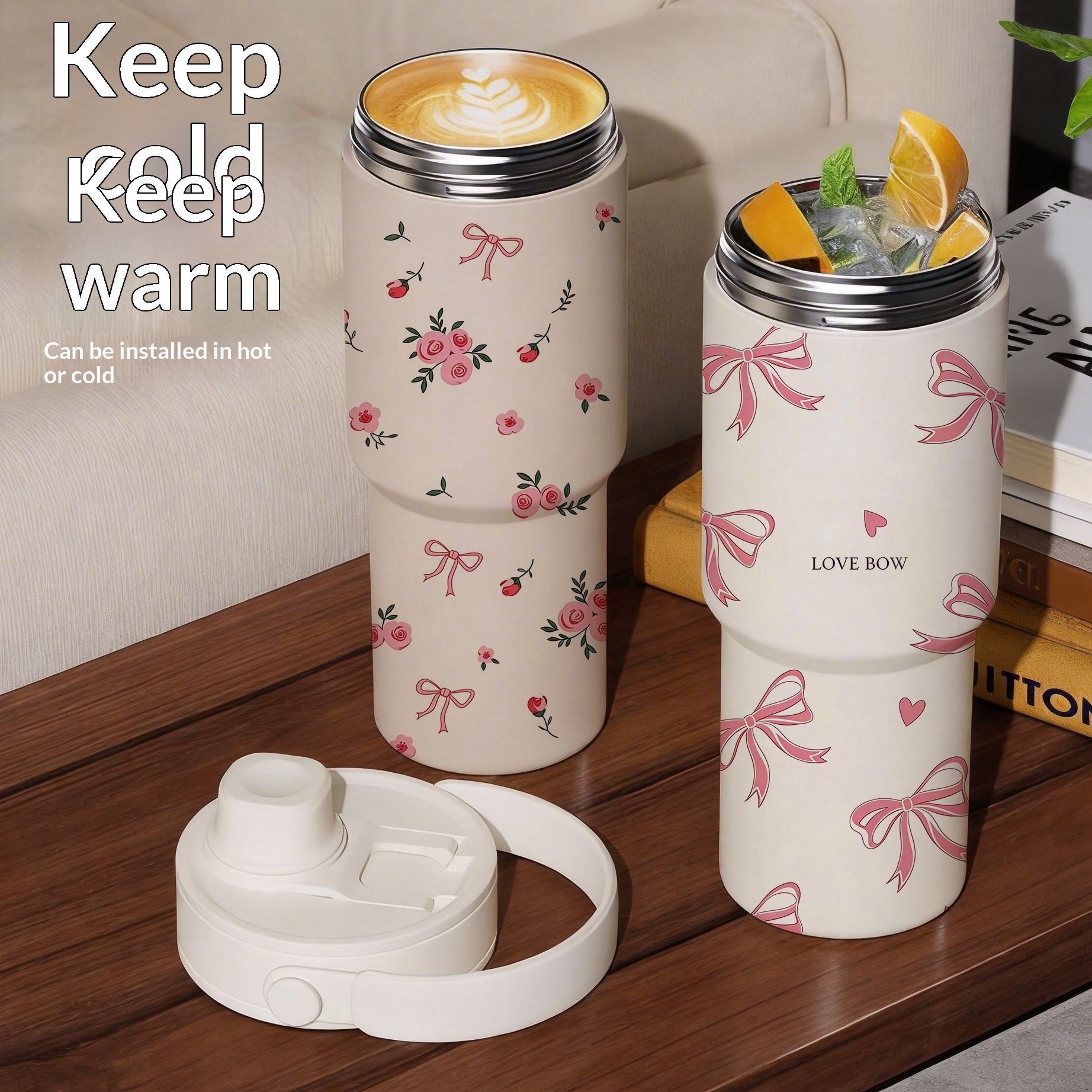 316 Portable Vacuum-Sealed Ceramic Insulated Cup