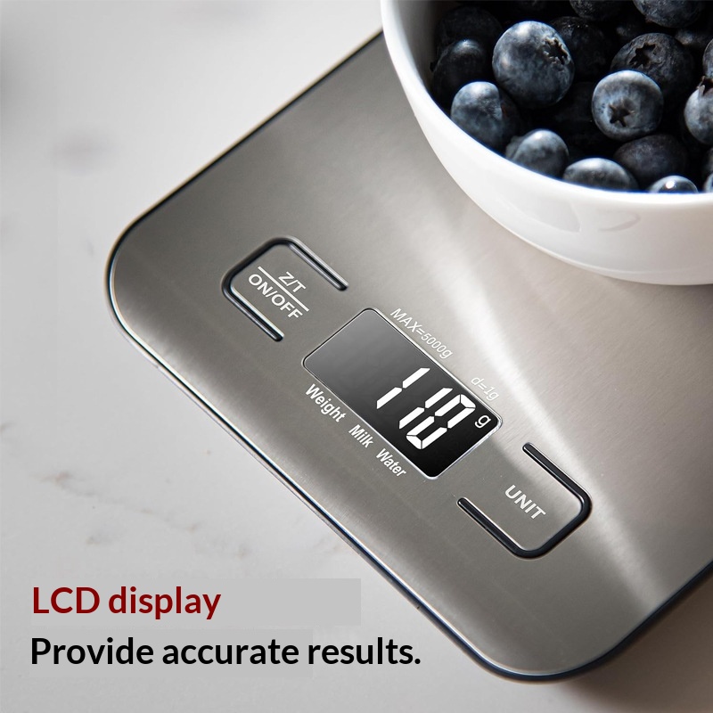 High-precision Electronic Kitchen Scale Compact Household Baking Scale 3