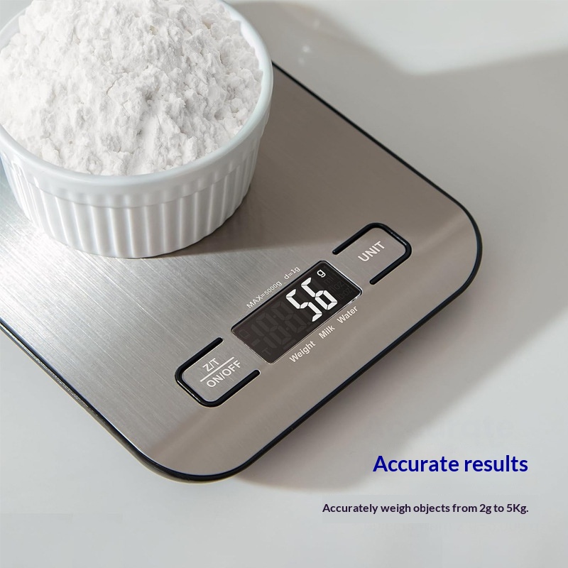 High-precision Electronic Kitchen Scale Compact Household Baking Scale 2