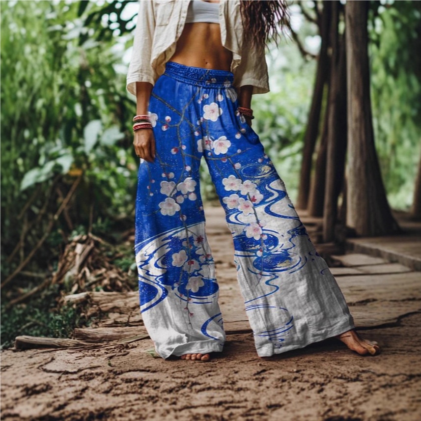 Slimming Casual Loose-fitting Trousers For Petite Frames
