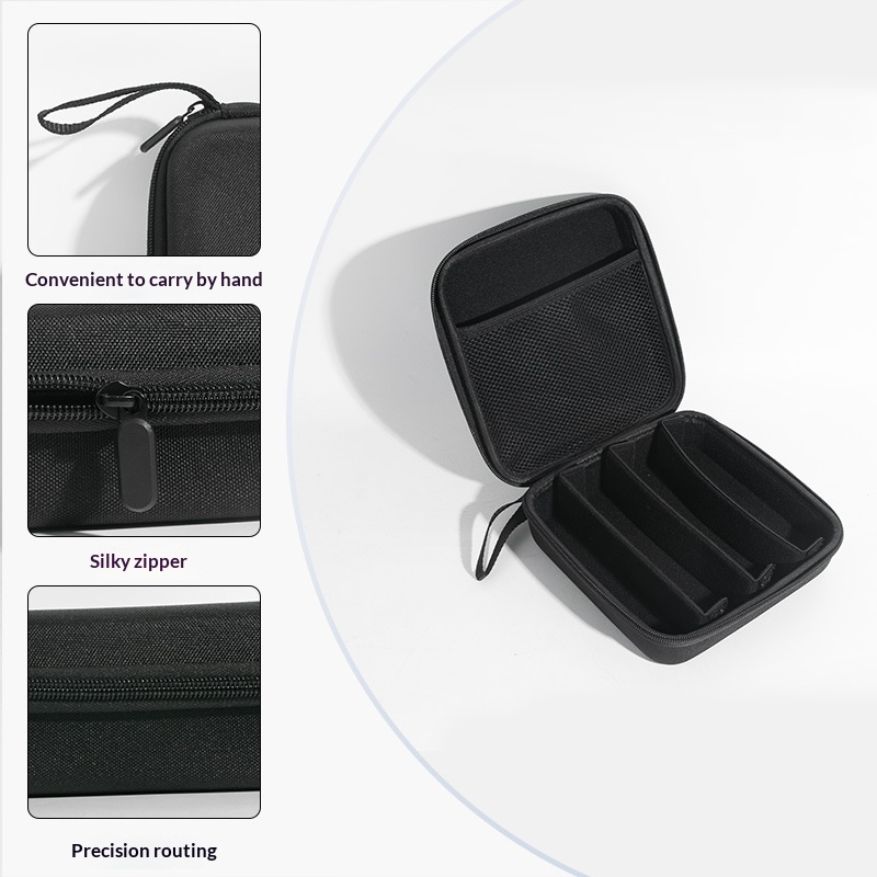 Large-Capacity Travel Sunglasses Storage Pouch With Card Slots