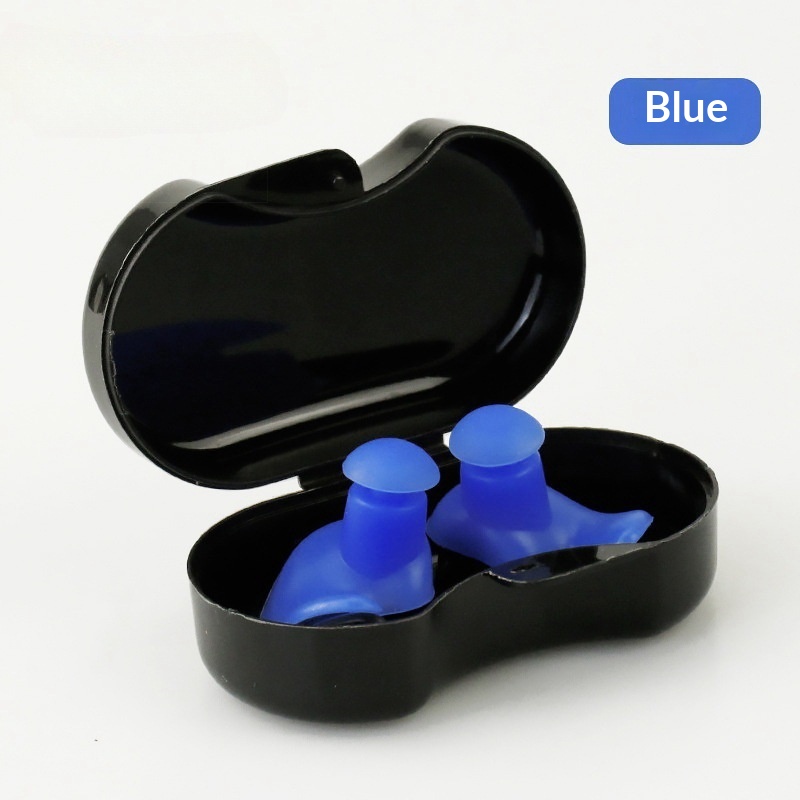 New Style Swimming Spiral Earplugs Waterproof Earplugs Nose Clip Earplug Set