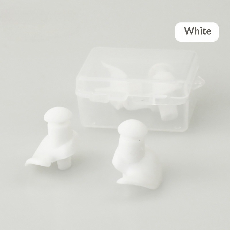 New Style Swimming Spiral Earplugs Waterproof Earplugs Nose Clip Earplug Set