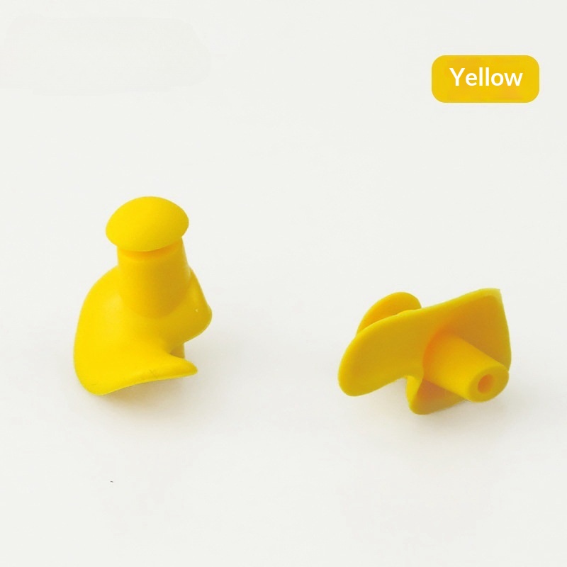 New Style Swimming Spiral Earplugs Waterproof Earplugs Nose Clip Earplug Set