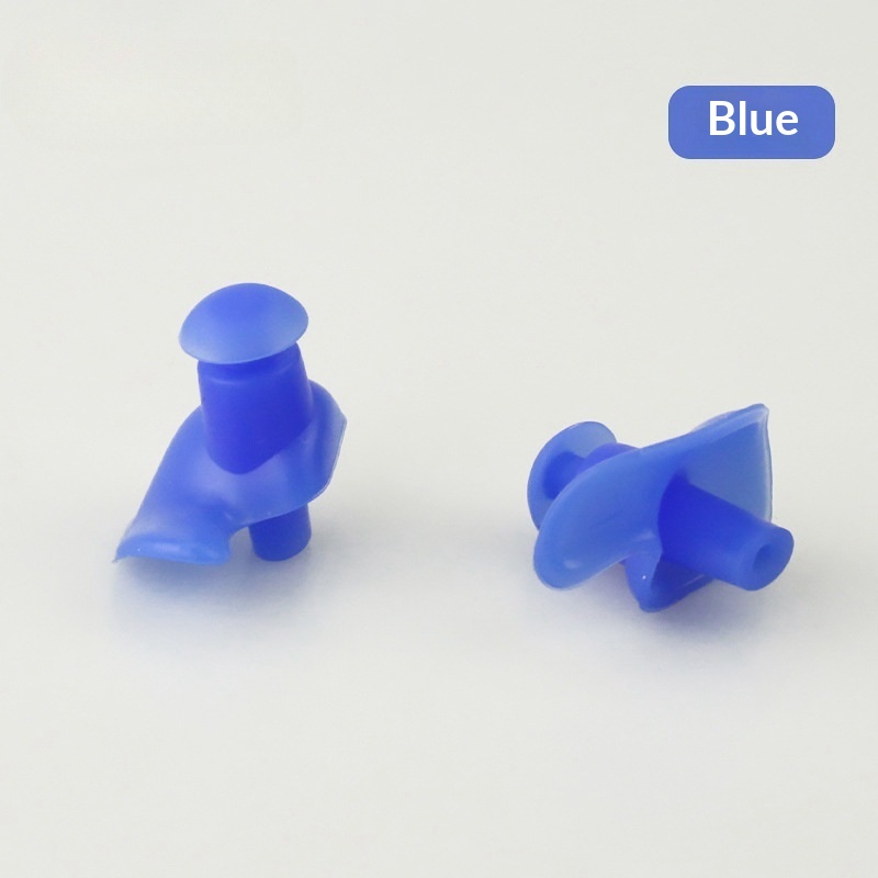 New Style Swimming Spiral Earplugs Waterproof Earplugs Nose Clip Earplug Set