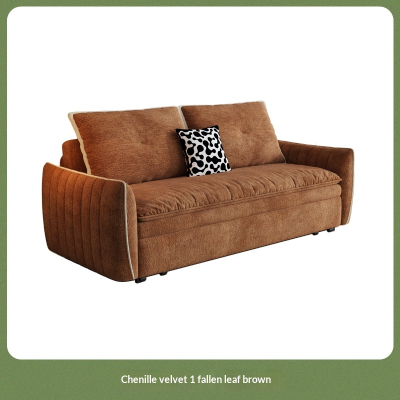 Space-Saving Corduroy Sofa Bed W Storage