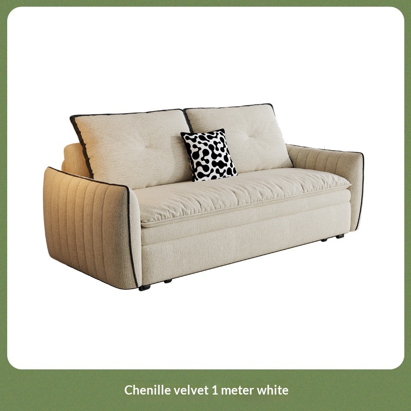 Space-Saving Corduroy Sofa Bed W Storage