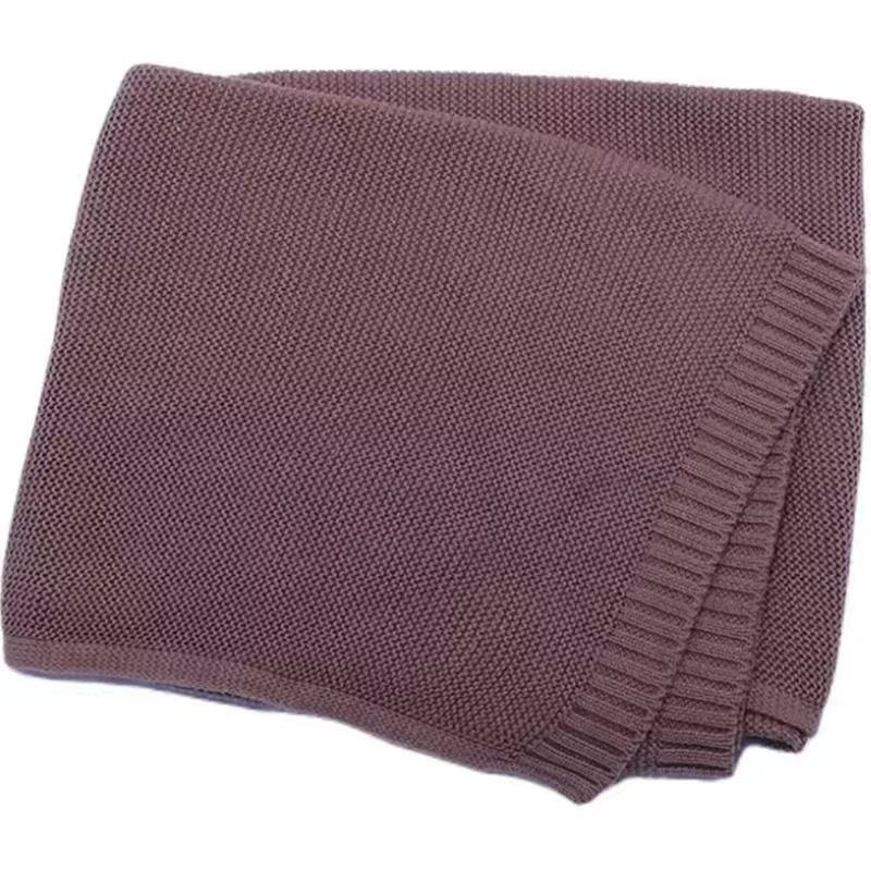 Baby Knitted Cotton Nap Blanket