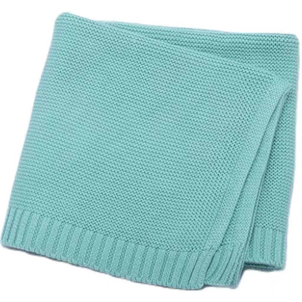 Baby Knitted Cotton Nap Blanket