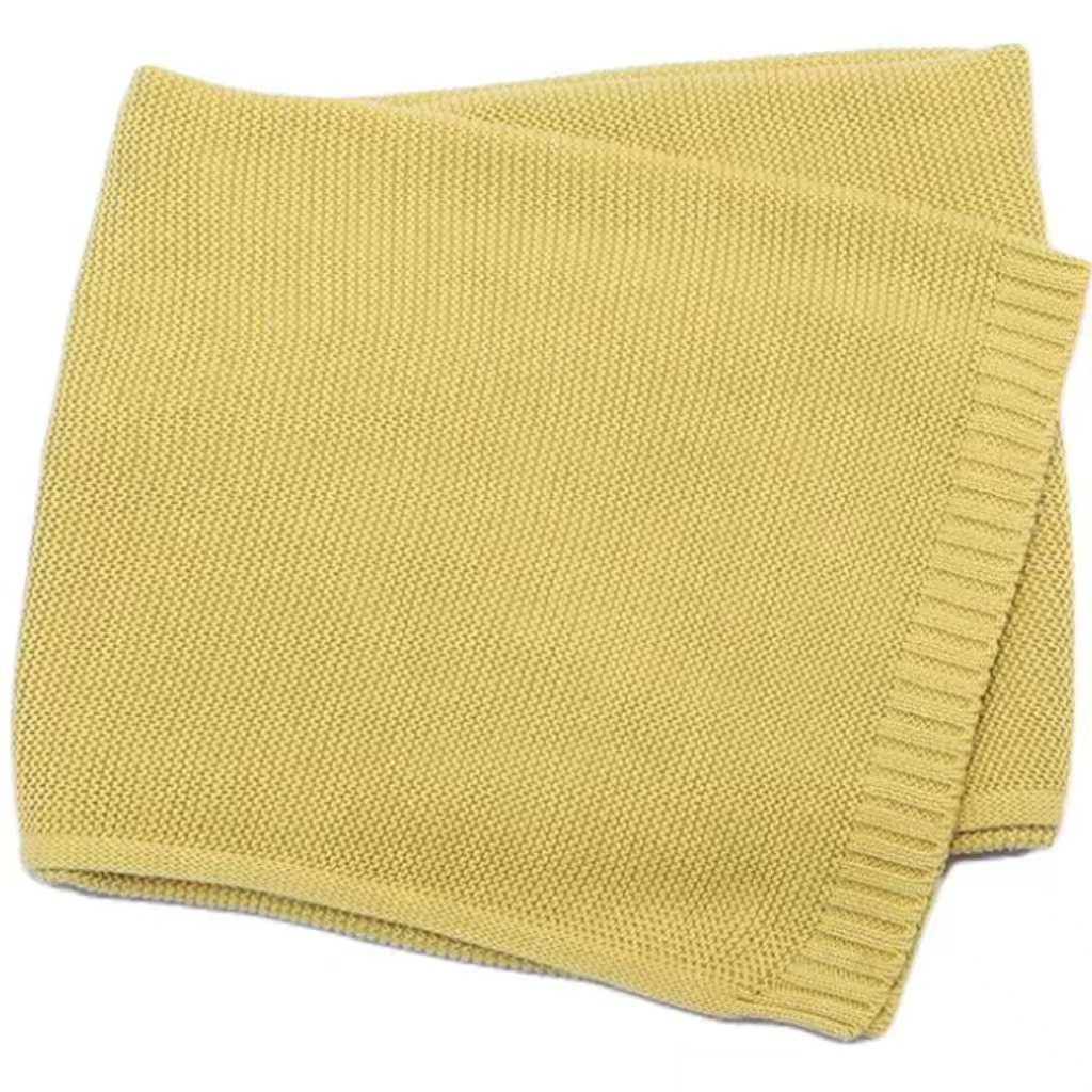 Baby Knitted Cotton Nap Blanket