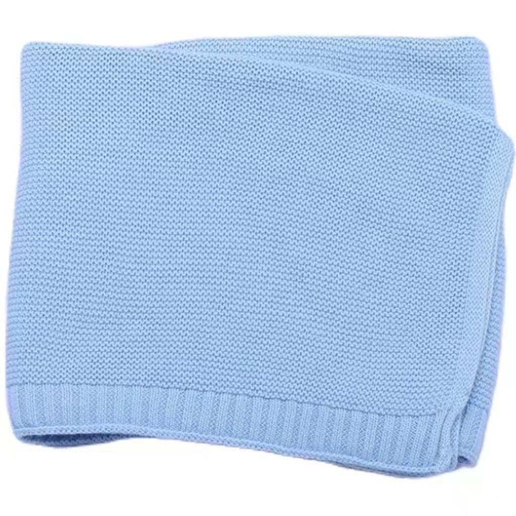 Baby Knitted Cotton Nap Blanket