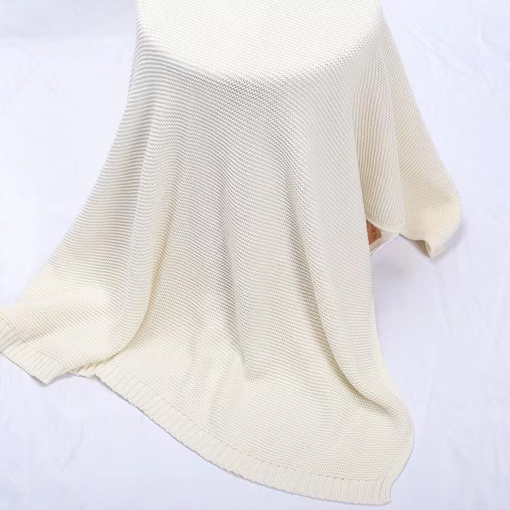 Baby Knitted Cotton Nap Blanket