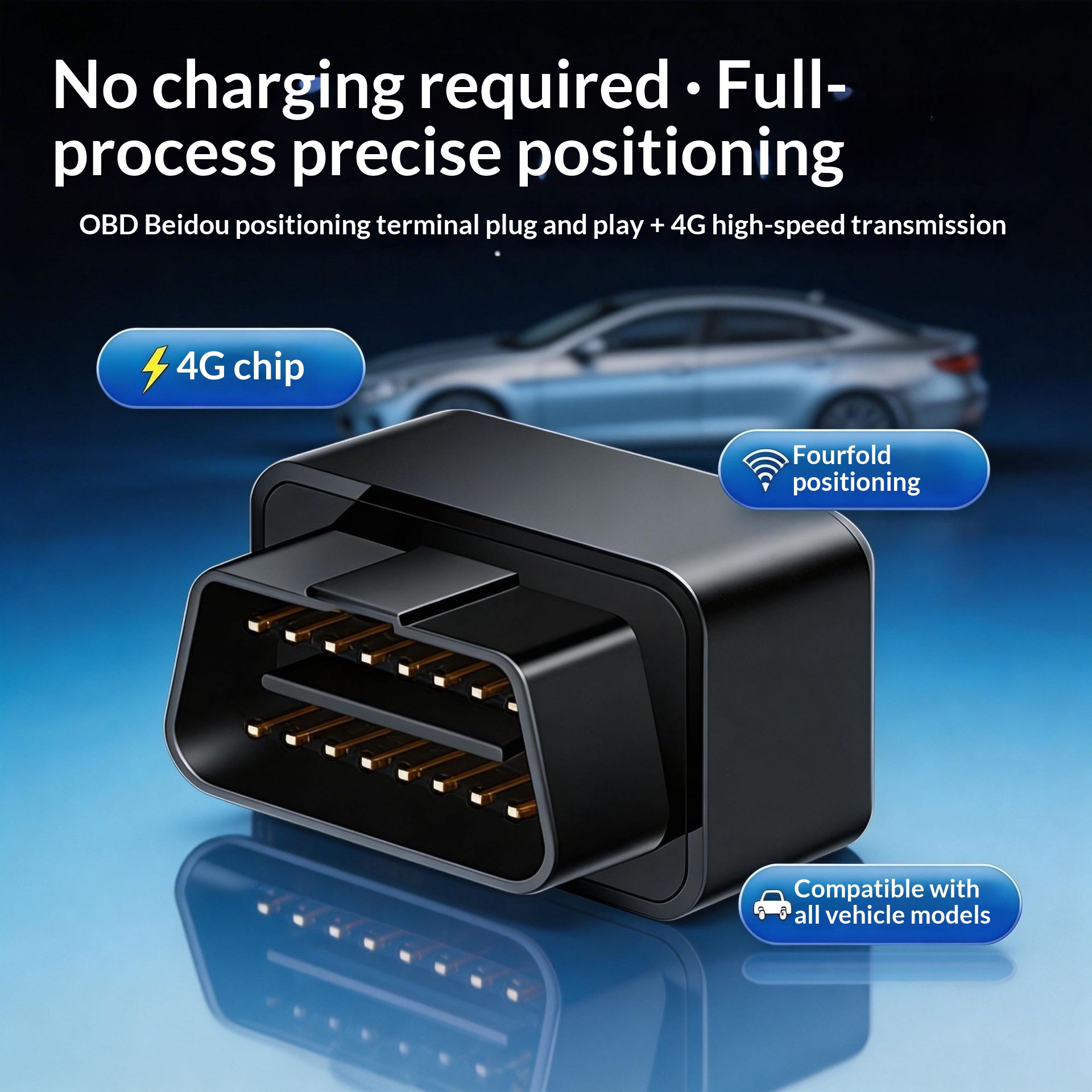 In-vehicle Real-time Precision Mini Tracker