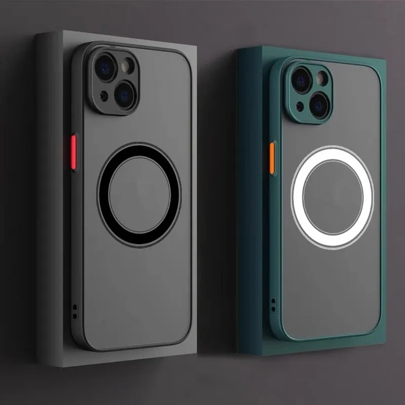 Magnetic Wireless Full-body Matte Protective Case