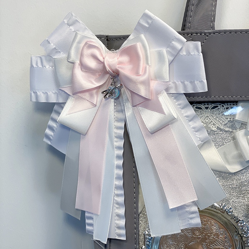 Ribbon Bow Cheering Stick Pain Bag Pendant