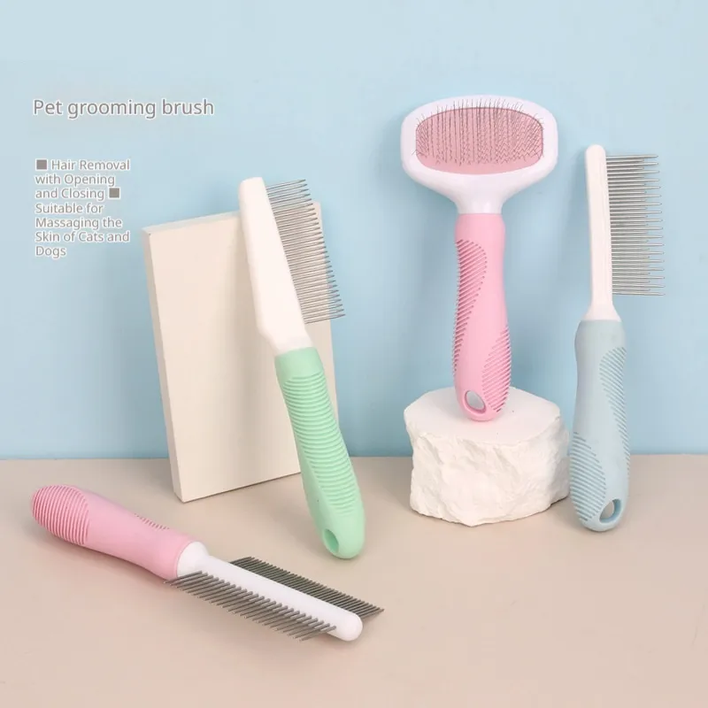 Cat Deshedding And Detangling Comb Dog Grooming