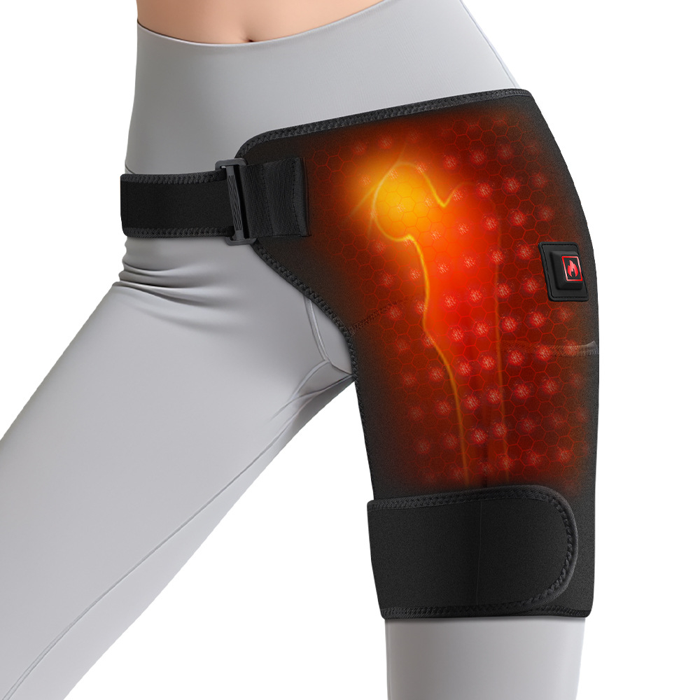 660nm Red Light Thigh Care, USB-powered Heating And Massage For The Hip Area