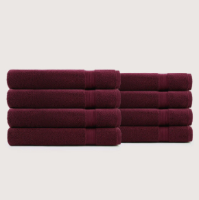 Serviette de bain unie en coton en gros – turquoise, 95 × 170, 10 pièces
