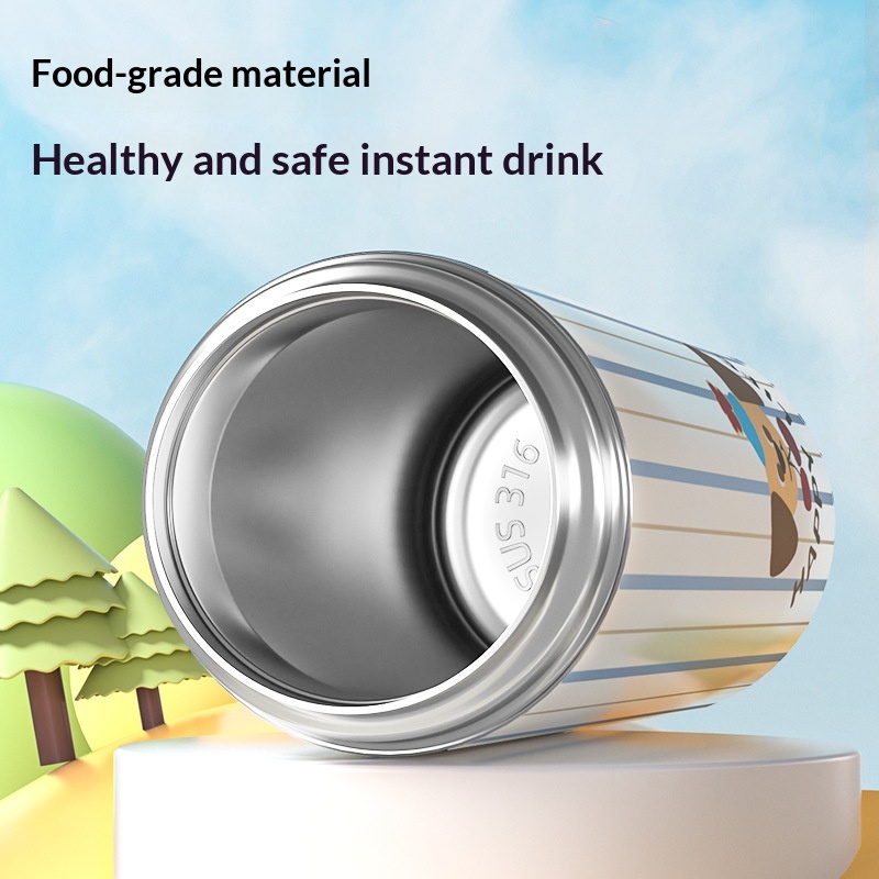 Cartoon Childrens Insulated Cup 316 Stainless Steel Mug — foto 8