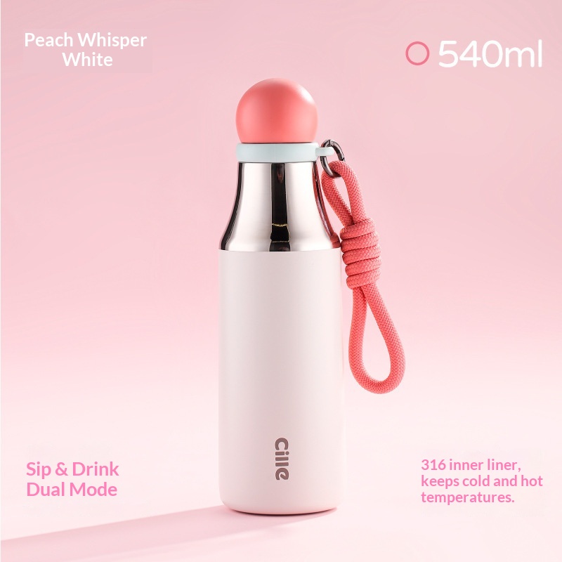 Stylish Thermos Mug For Men Children And Studentsspecial Straw Top Cup For School