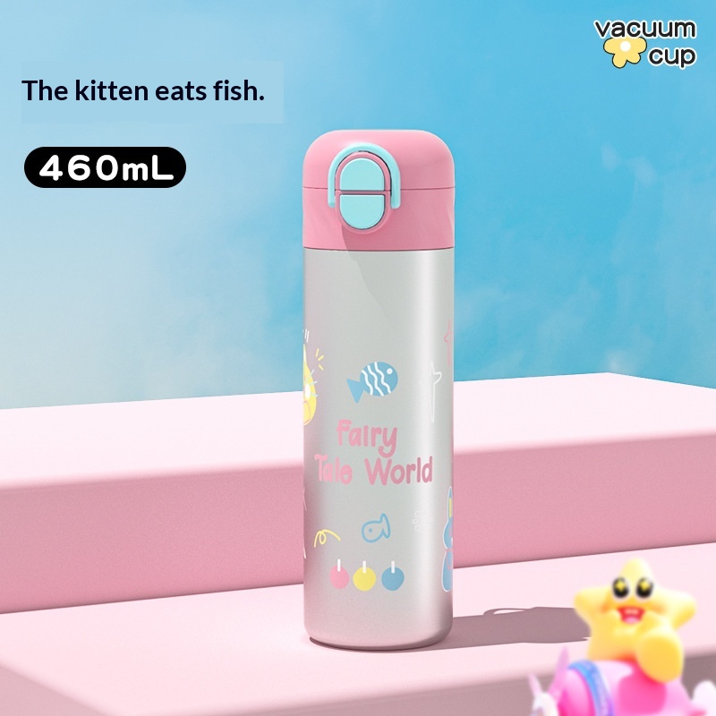 Cartoon Childrens Insulated Cup 316 Stainless Steel Mug