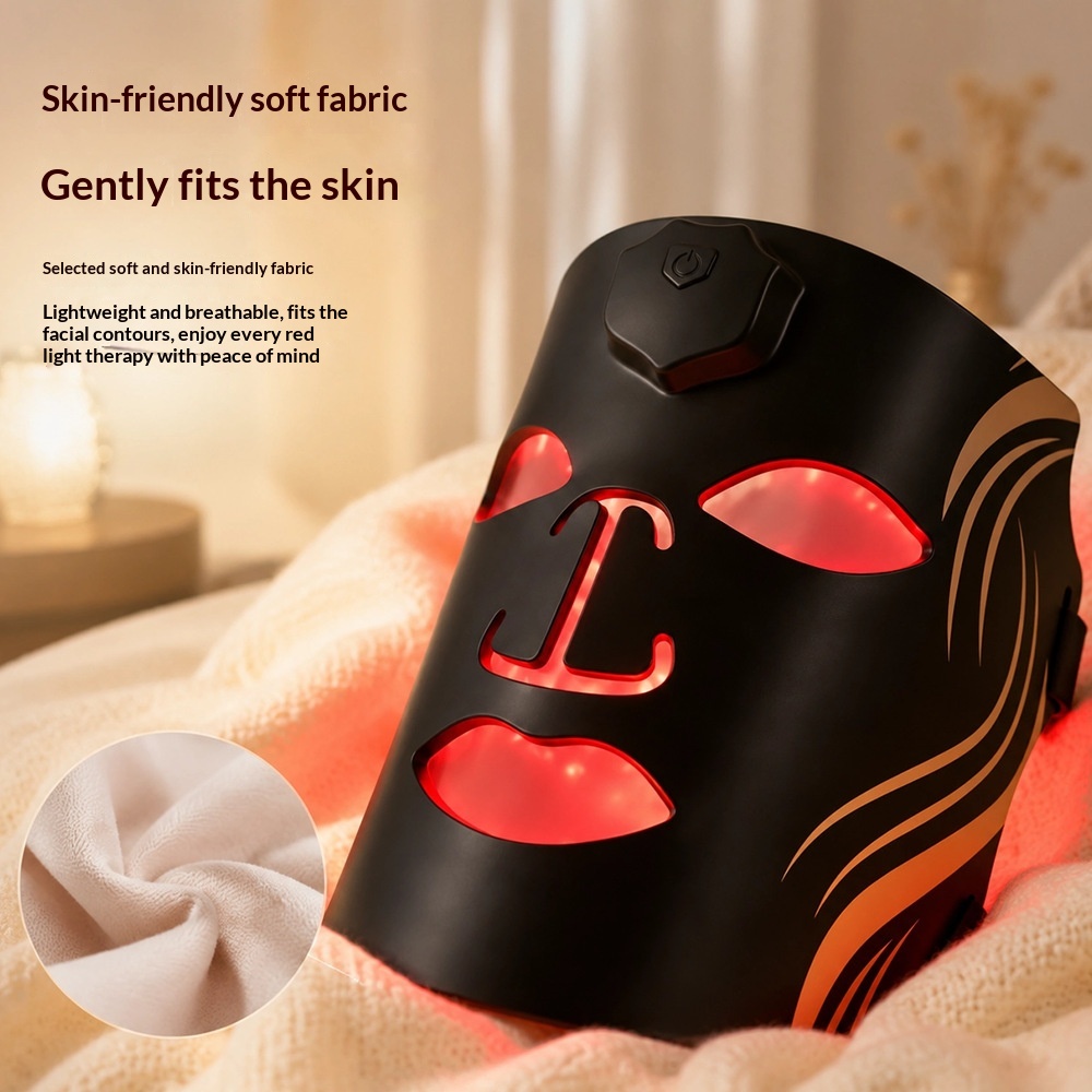 Silicone Rainbow Photon Facial Mask Device