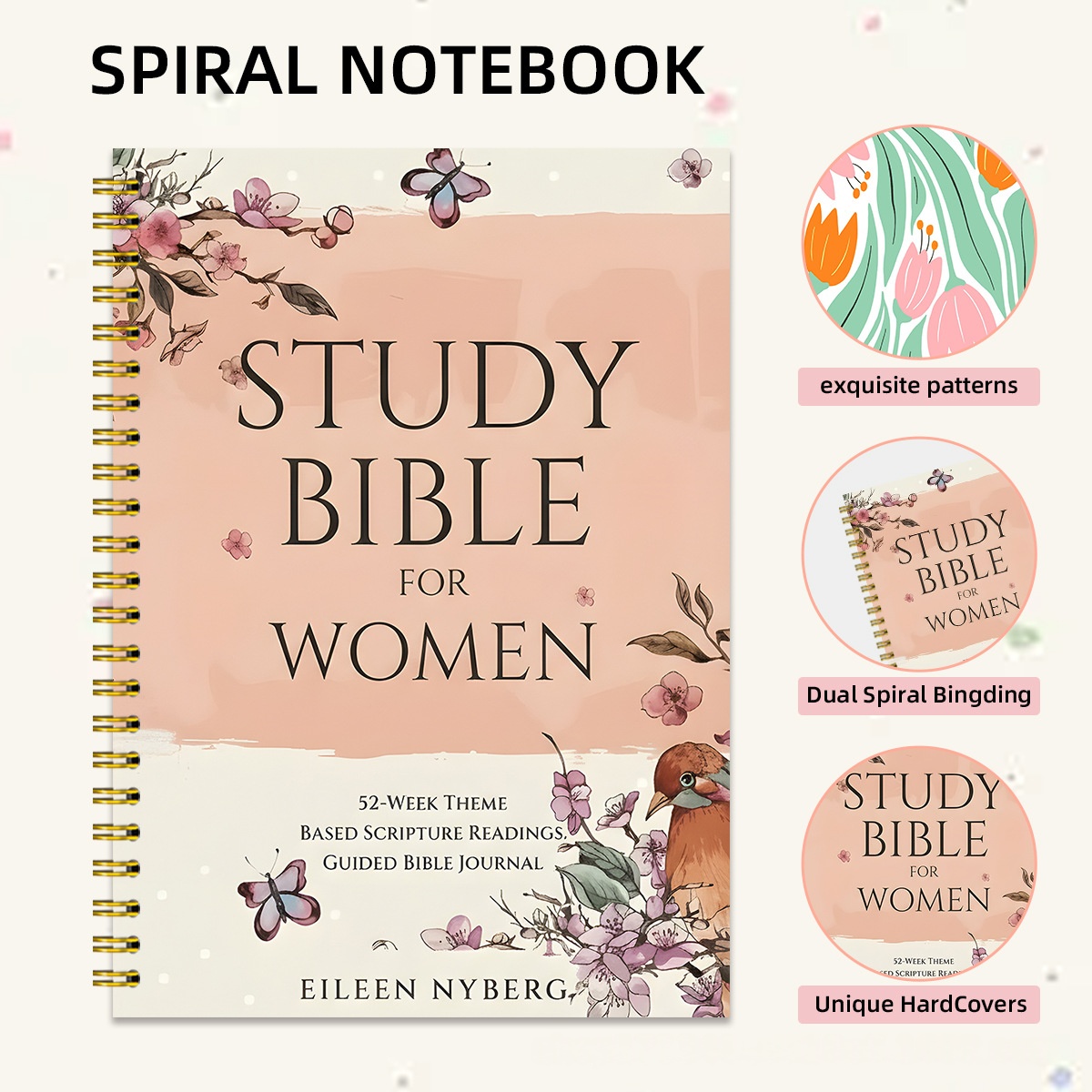 Cross-border New Best-selling A5 Womens Study Notebook 2