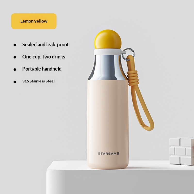 Childrens Cartoon Insulated Cup With A Portable Straw — foto 5