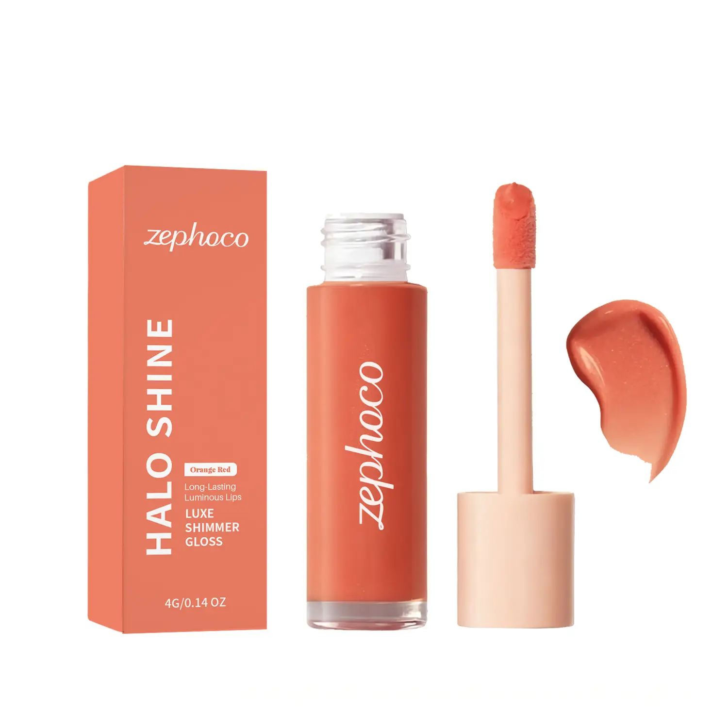 Water-moistened Pearlescent Lip Glaze