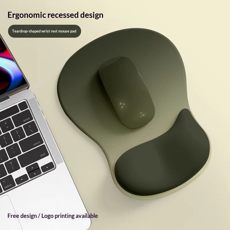 Non-slip Ergonomic Computer Mouse Pad