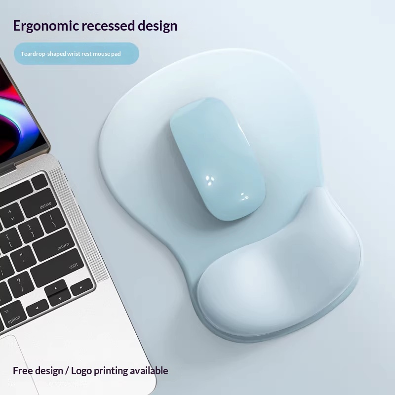 Non-slip Ergonomic Computer Mouse Pad