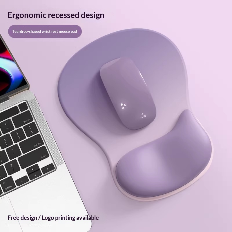 Non-slip Ergonomic Computer Mouse Pad