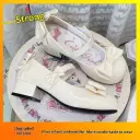 Retro Style Fashionable Low-heeled Womens Pumps view 4