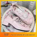 Retro Style Fashionable Low-heeled Womens Pumps view 8