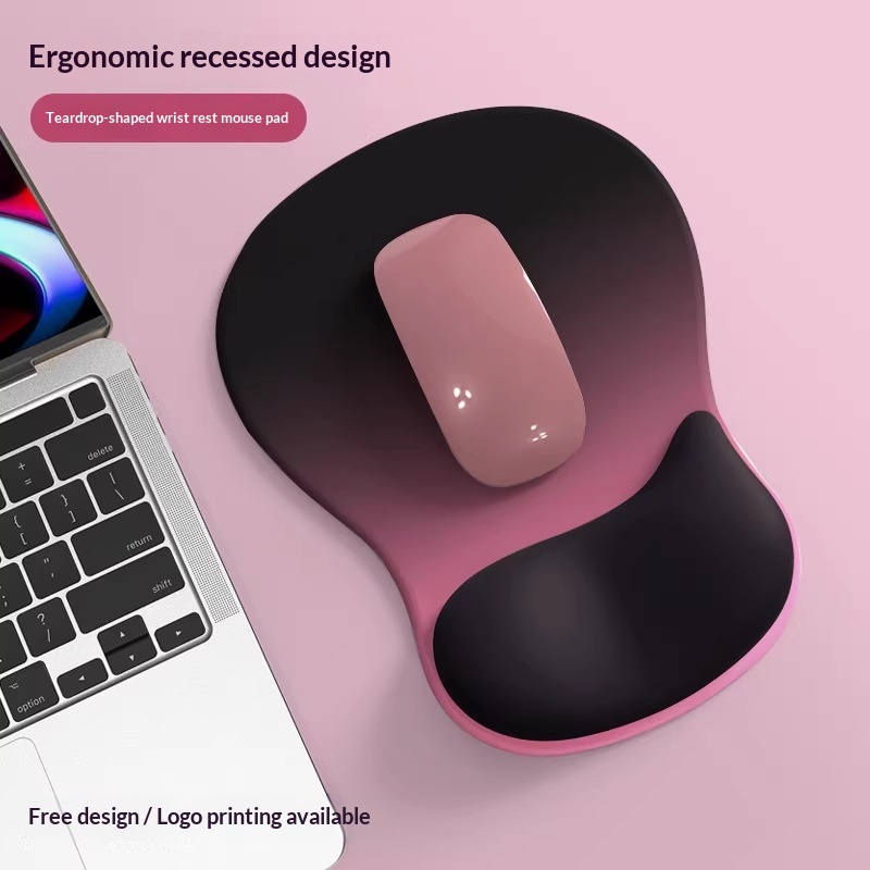 Non-slip Ergonomic Computer Mouse Pad