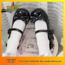 Retro Style Fashionable Low-heeled Womens Pumps view 3