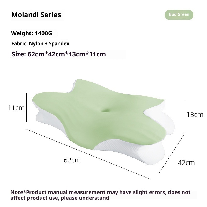 Oreiller nuque mémoire de forme — Coussin papillon sommeil 12