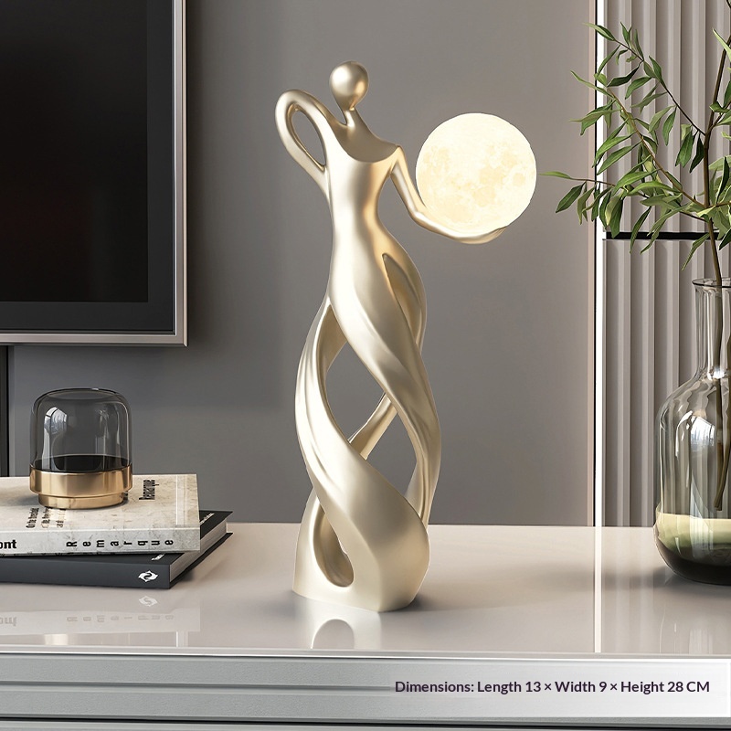 Bedside Night Light Birthday Gift Artistic Abstract Decoration