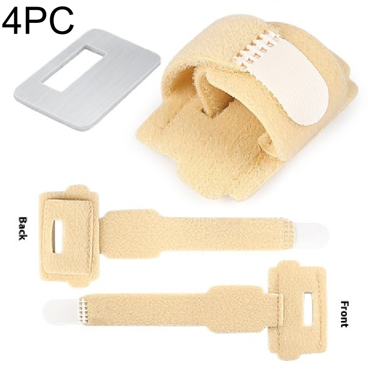 Toe Fixing Band Adjustable Aluminum Plate Stable Support Auxiliary